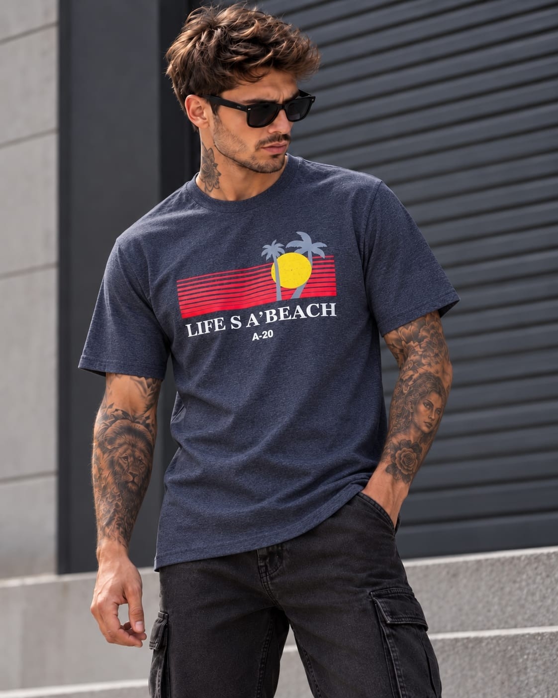 Remera A20 Life's a Beach - Imagen 3