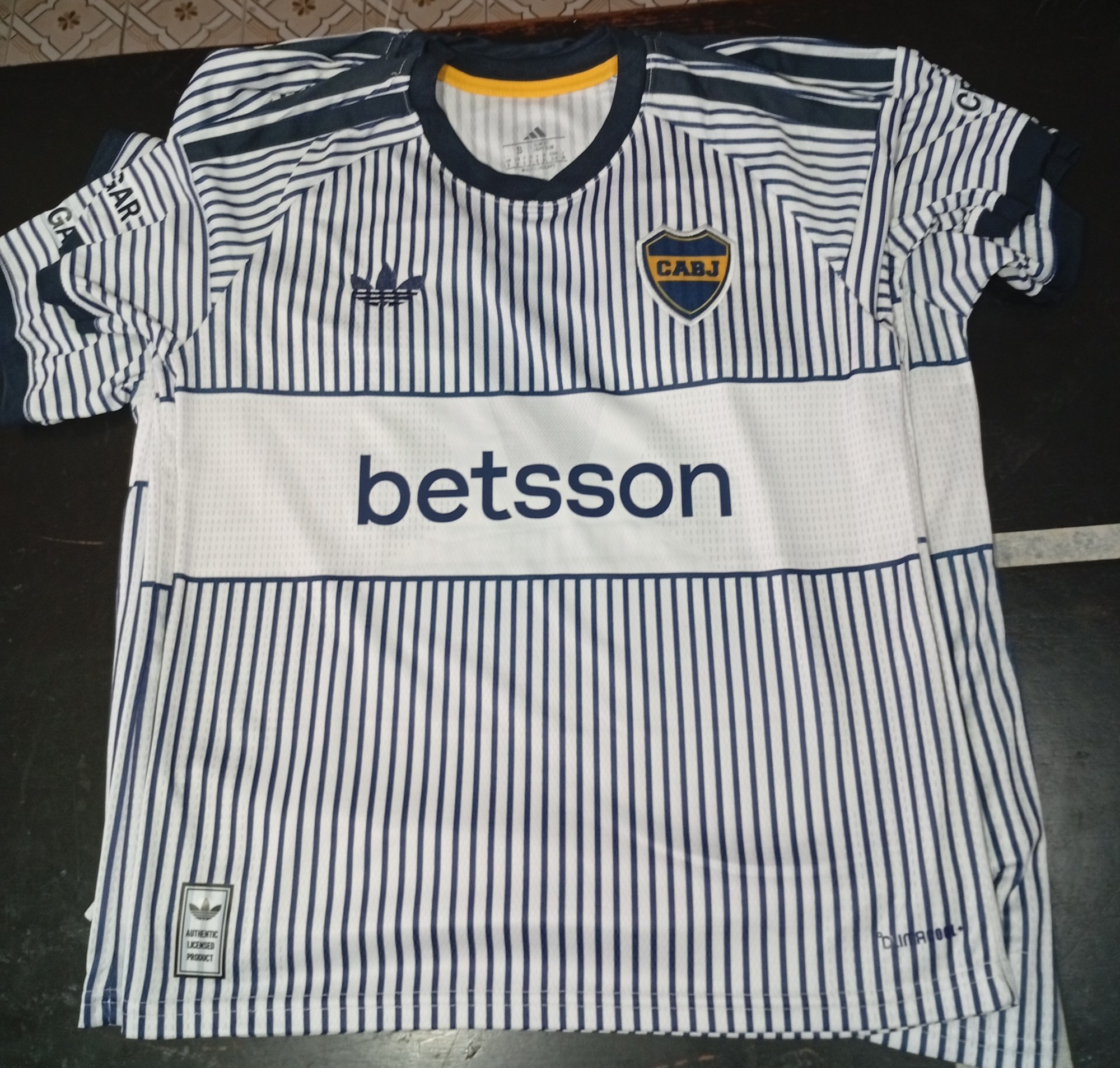 Camiseta Suplente de Boca Dorsal de Aranda - Imagen 2