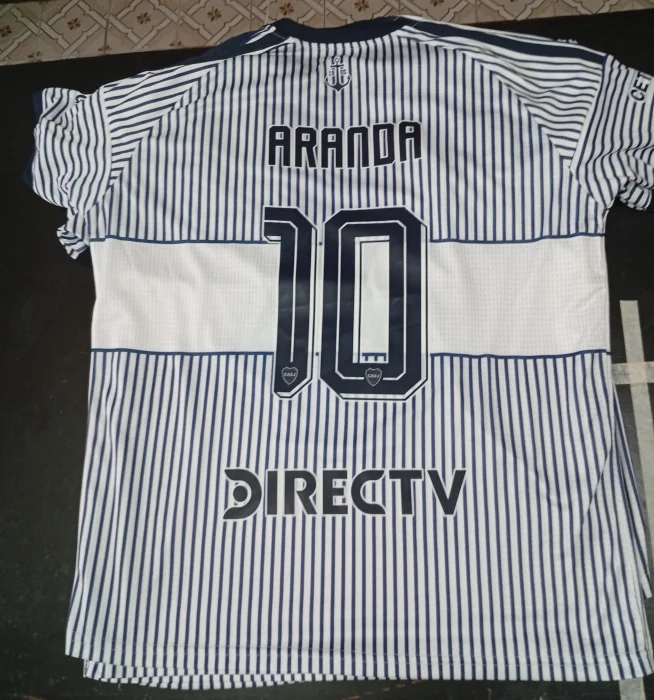Camiseta Suplente de Boca Dorsal de Aranda