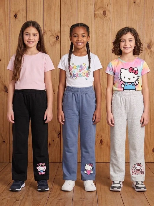 Pantalón Palazo de Nena Estampado