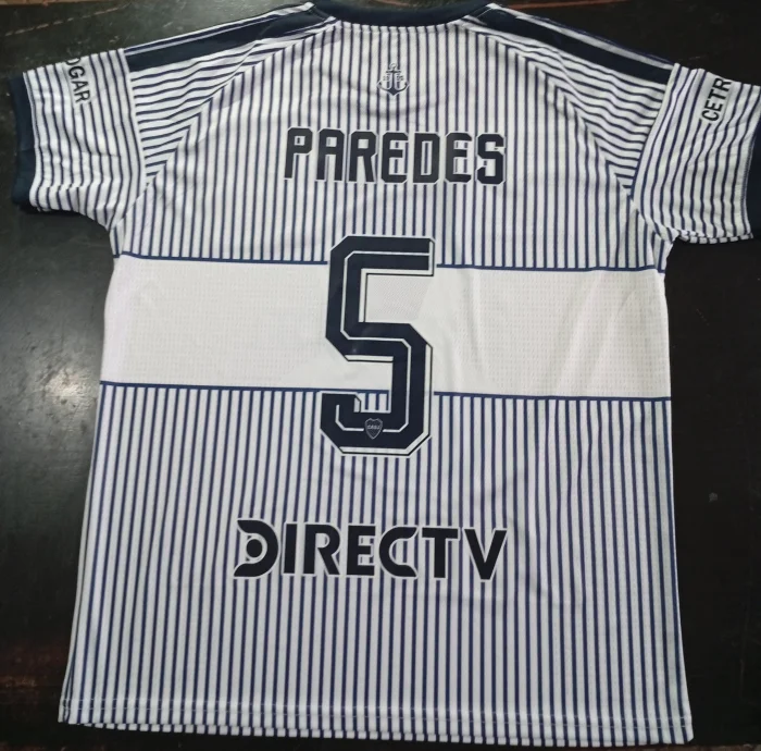 Camiseta de Boca Suplente Dorsal de Paredes