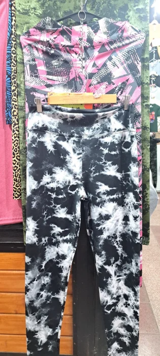 Calzas para Damas de Lycra Retro Estampado