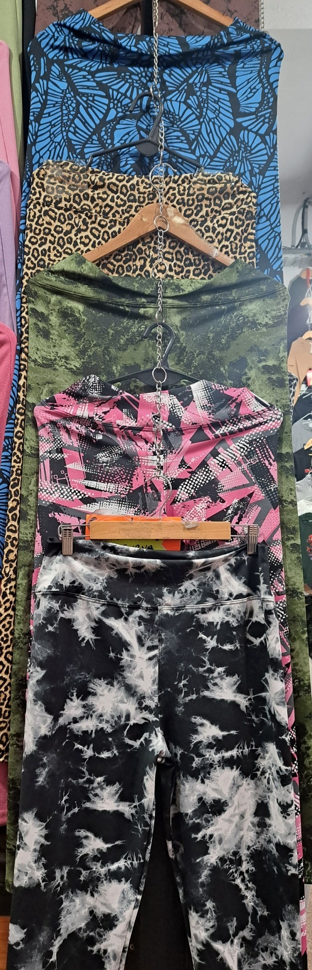 Calzas para Damas de Lycra Retro Estampado - Imagen 2