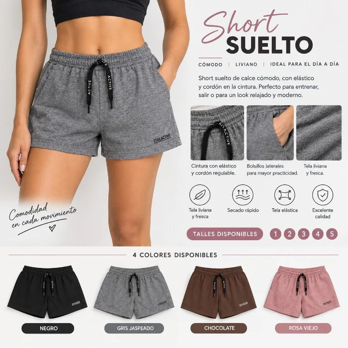 Short Suelto Deportivo