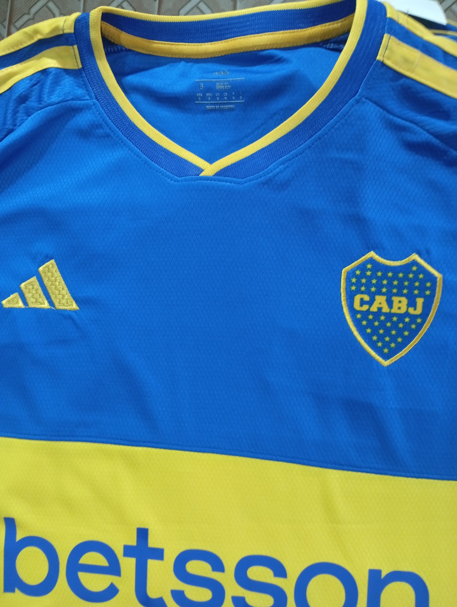 Camiseta de Boca Talle Especial Dorsal de Villa - Imagen 3