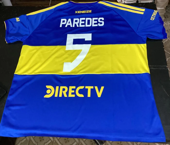 Camiseta de Boca Talle Especial Dorsal Paredes