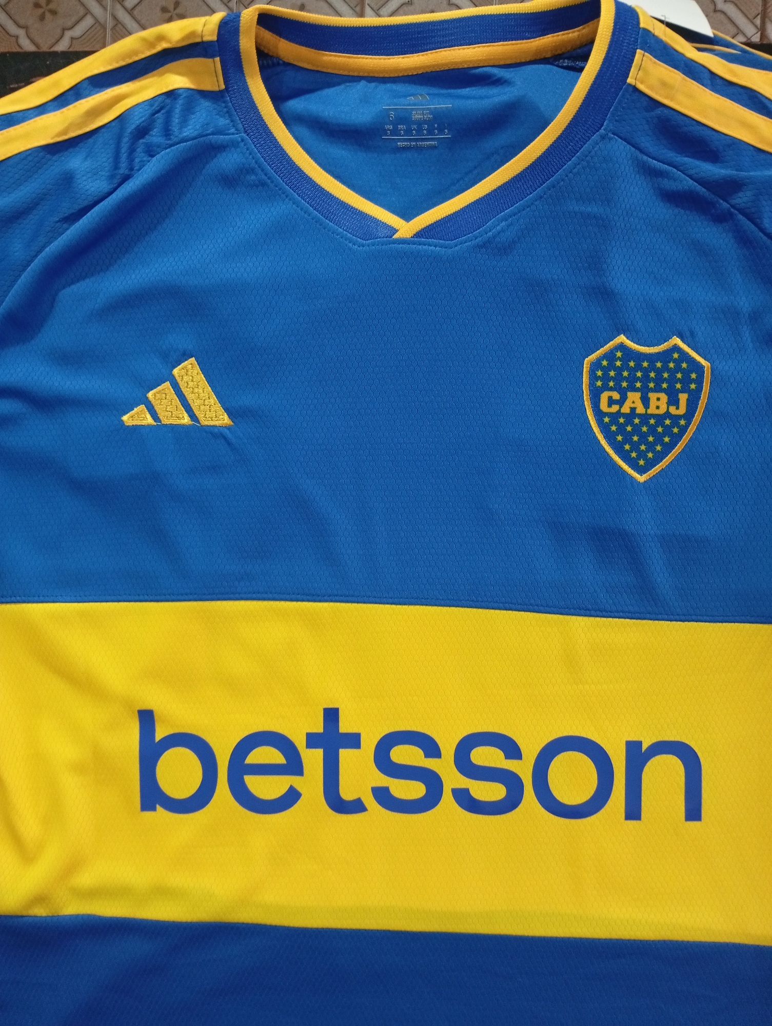 Camiseta de Boca Talle Especial Dorsal Paredes - Imagen 3