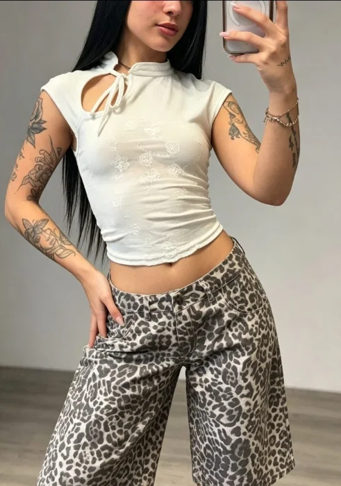 Bermuda Animal Print Tb