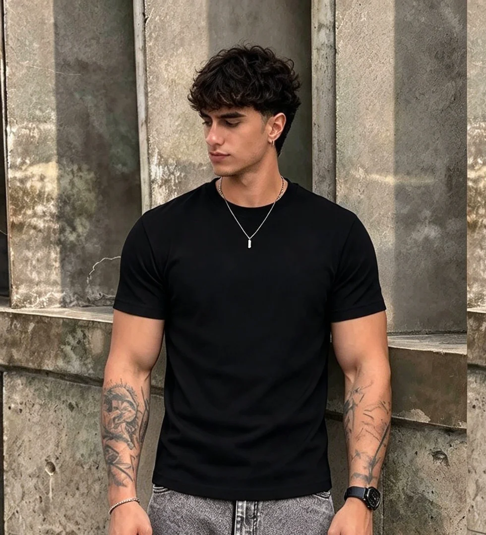 Remeras Corte Clásico Algodón Unisex 24.1 - Imagen 3