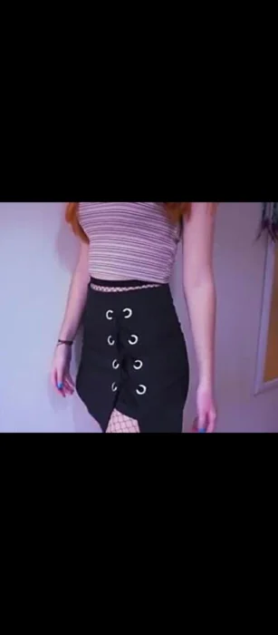 Short Pollera de Bengalina Lisa Elastizada
