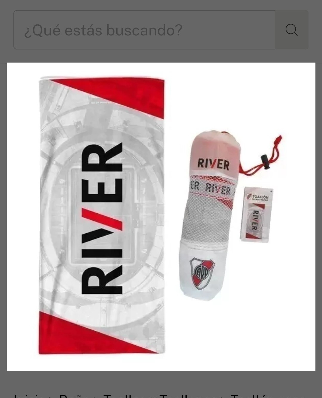 Toallon Secado Rapido Boca-river - Imagen 2