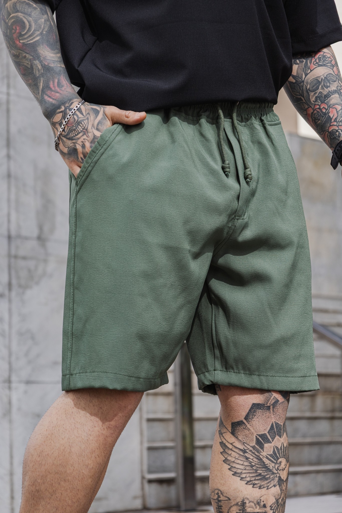 Bermudas  Lino Spandex - Imagen 6