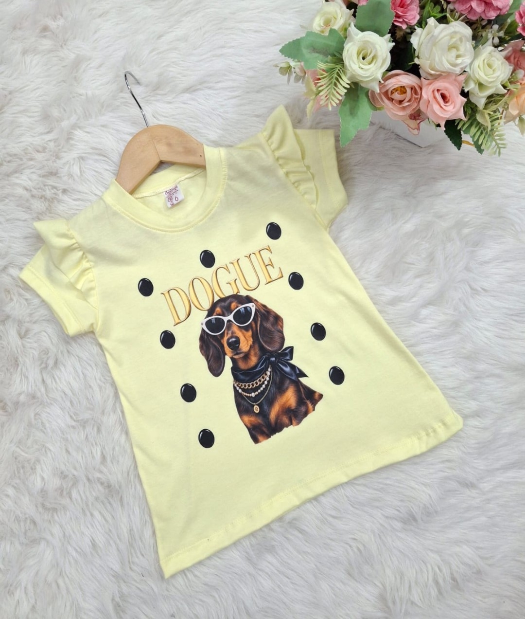 Remera de Algodón 24/1 con Bolados - Imagen 2