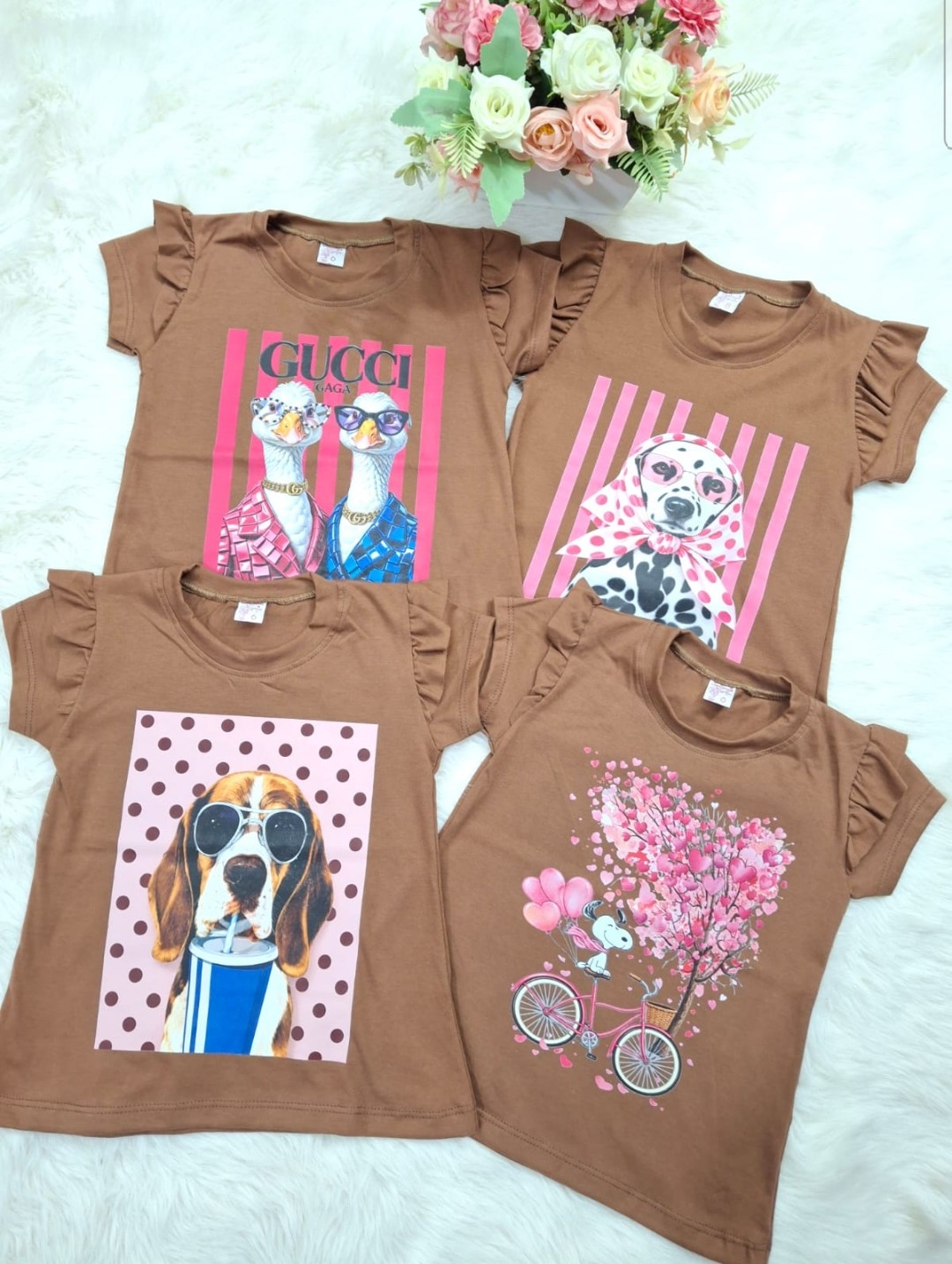 Remera de Algodón 24/1 con Bolados - Imagen 3