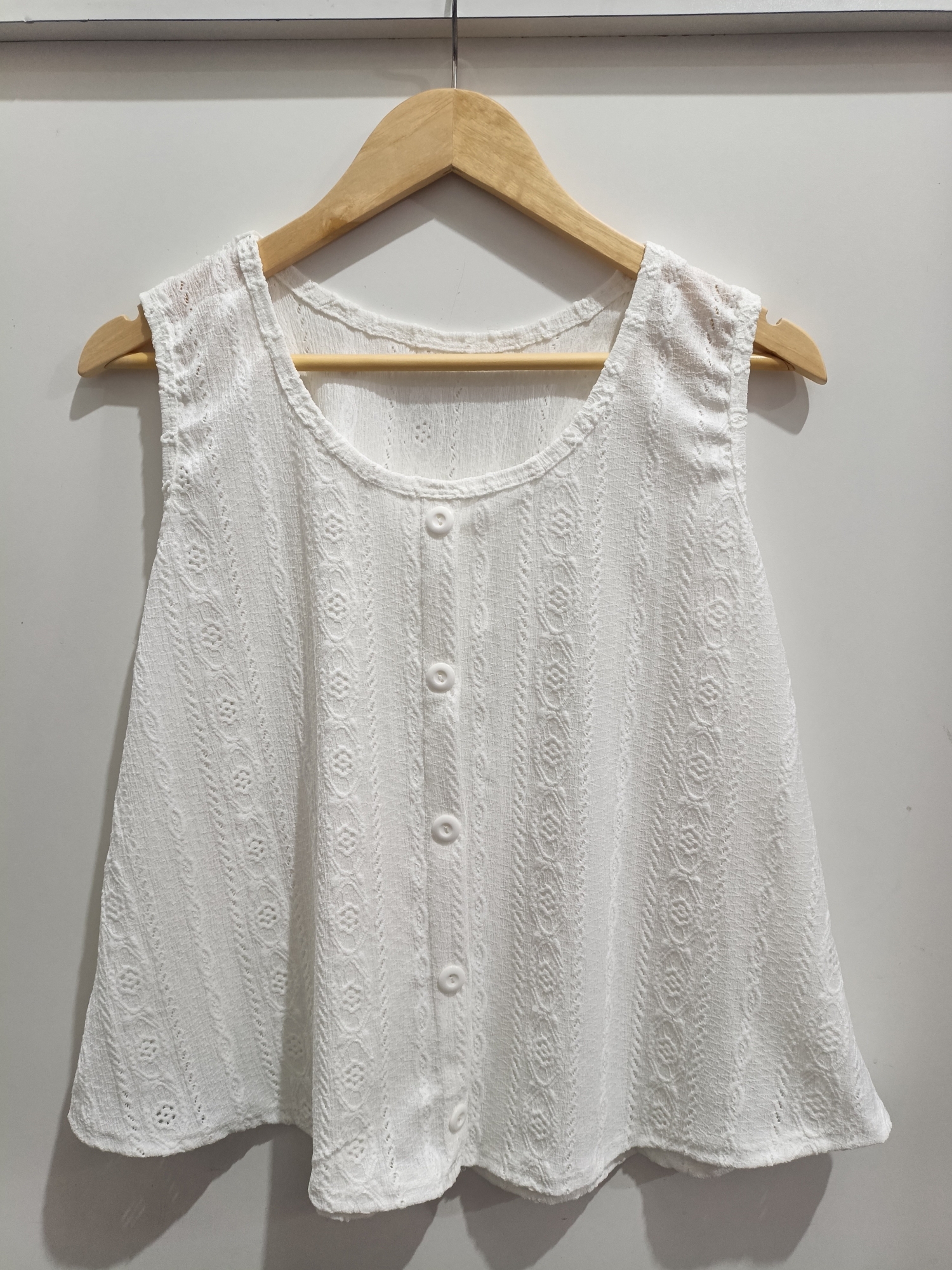Musculosa de Broderie - Imagen 2