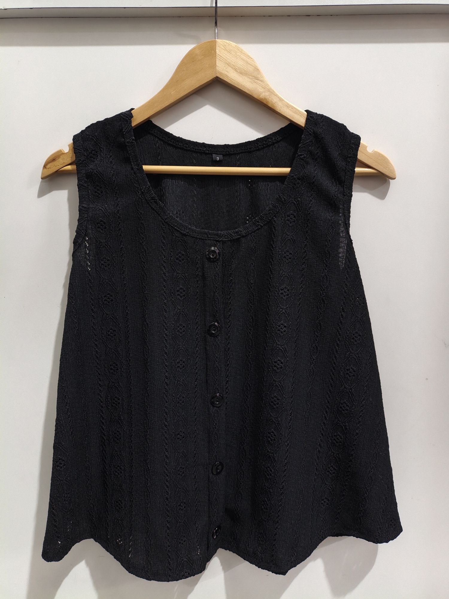 Musculosa de Broderie - Imagen 3