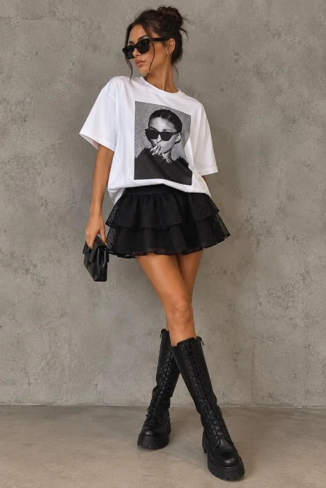 Pollera con Short