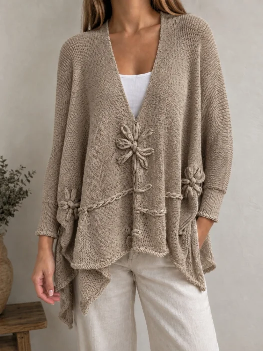 Poncho Bordado