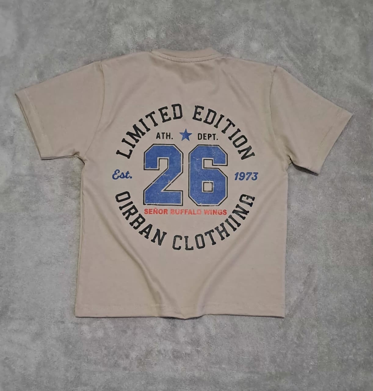 Remeras Manga Corta Niños Over ( Jersey Algodón Peinado) - Imagen 2