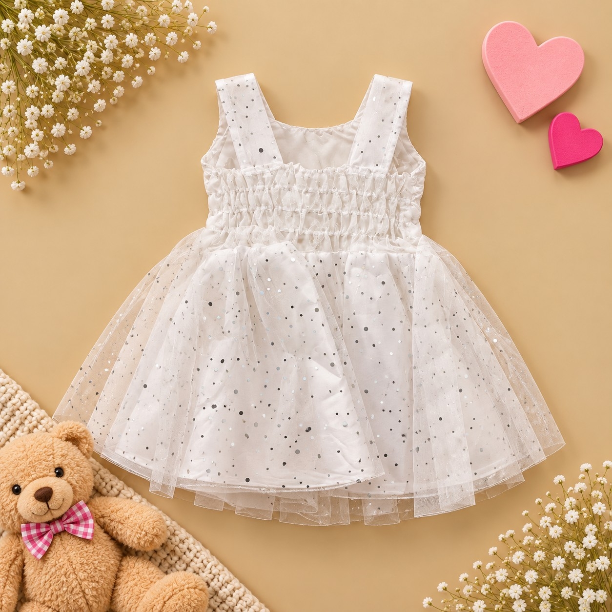 Vestido Bautismo Beba - Imagen 2