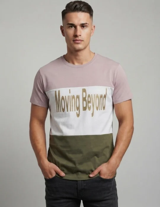Remeras Combinadas de Algodón 24.1