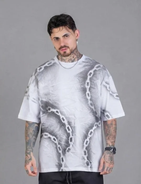 Remeras Oversize de Algodón Estampadas