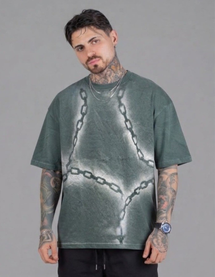 Remeras Oversize de Algodón Estampadas - Imagen 2