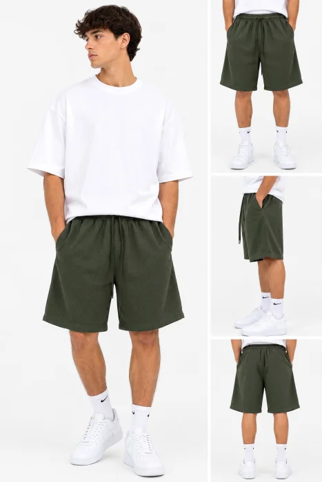 Shorts de Mini Wafle