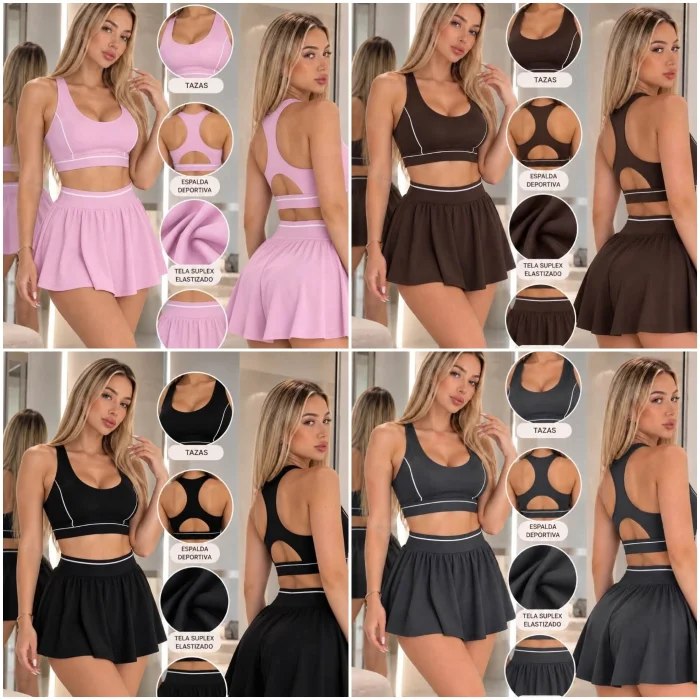 Conjunto Deportivo Femenino Importado ( 2 Piezas)