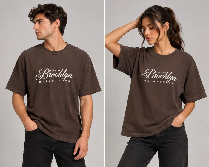 Remera Boxy Estampada