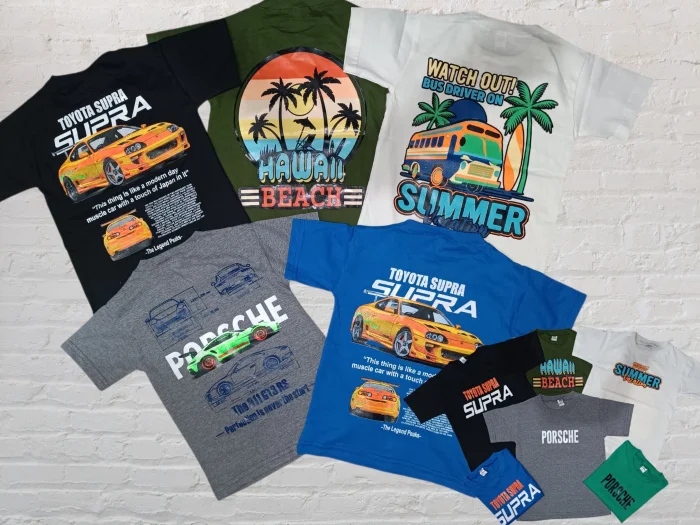 Remera Doble Estampado Nene