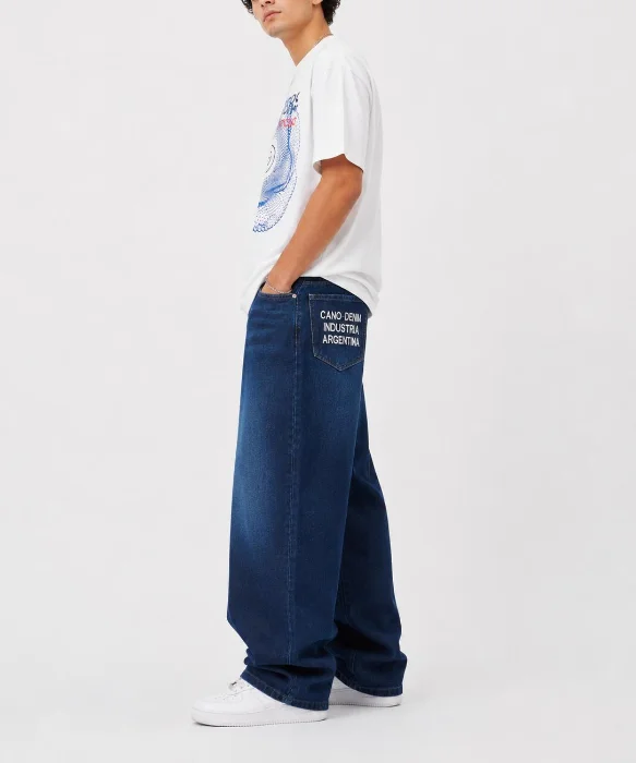 Baggy de Hombre Bordado Atras