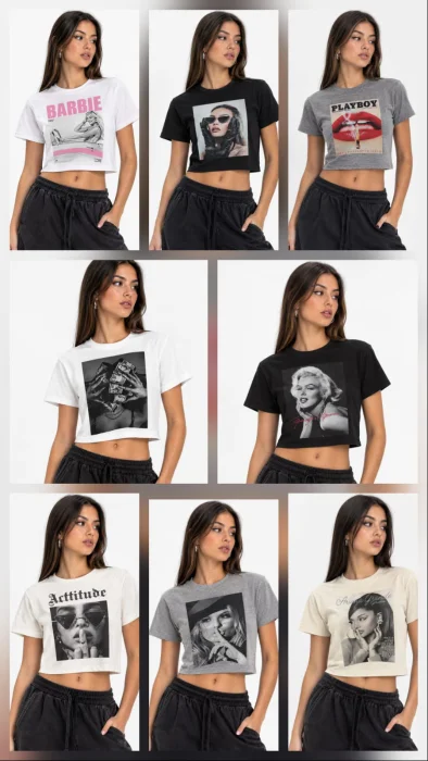 Remera de Baby Tee