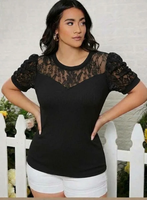 Remera Princesa con Encaje