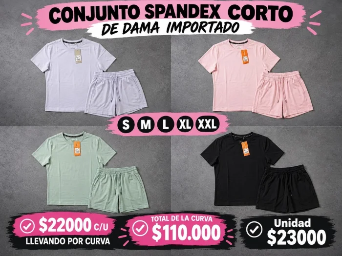 Conjunto con Spandex