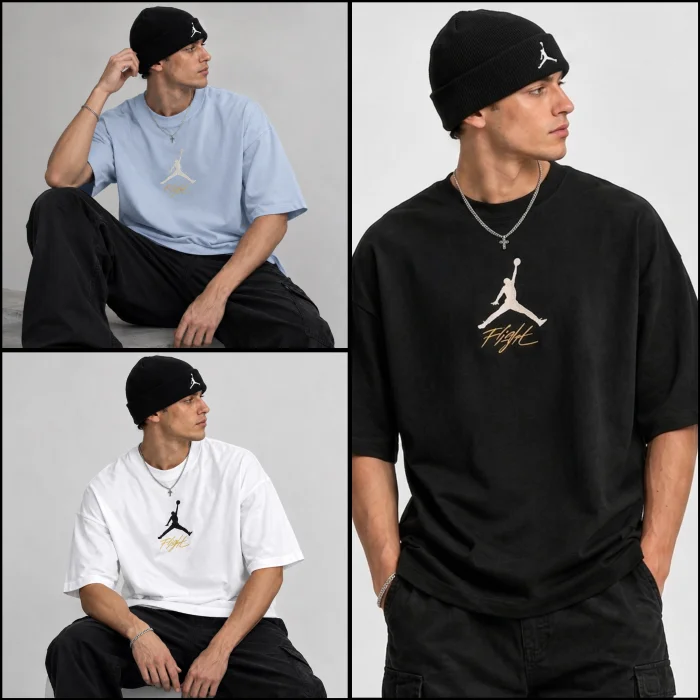 Remera Over Bordado