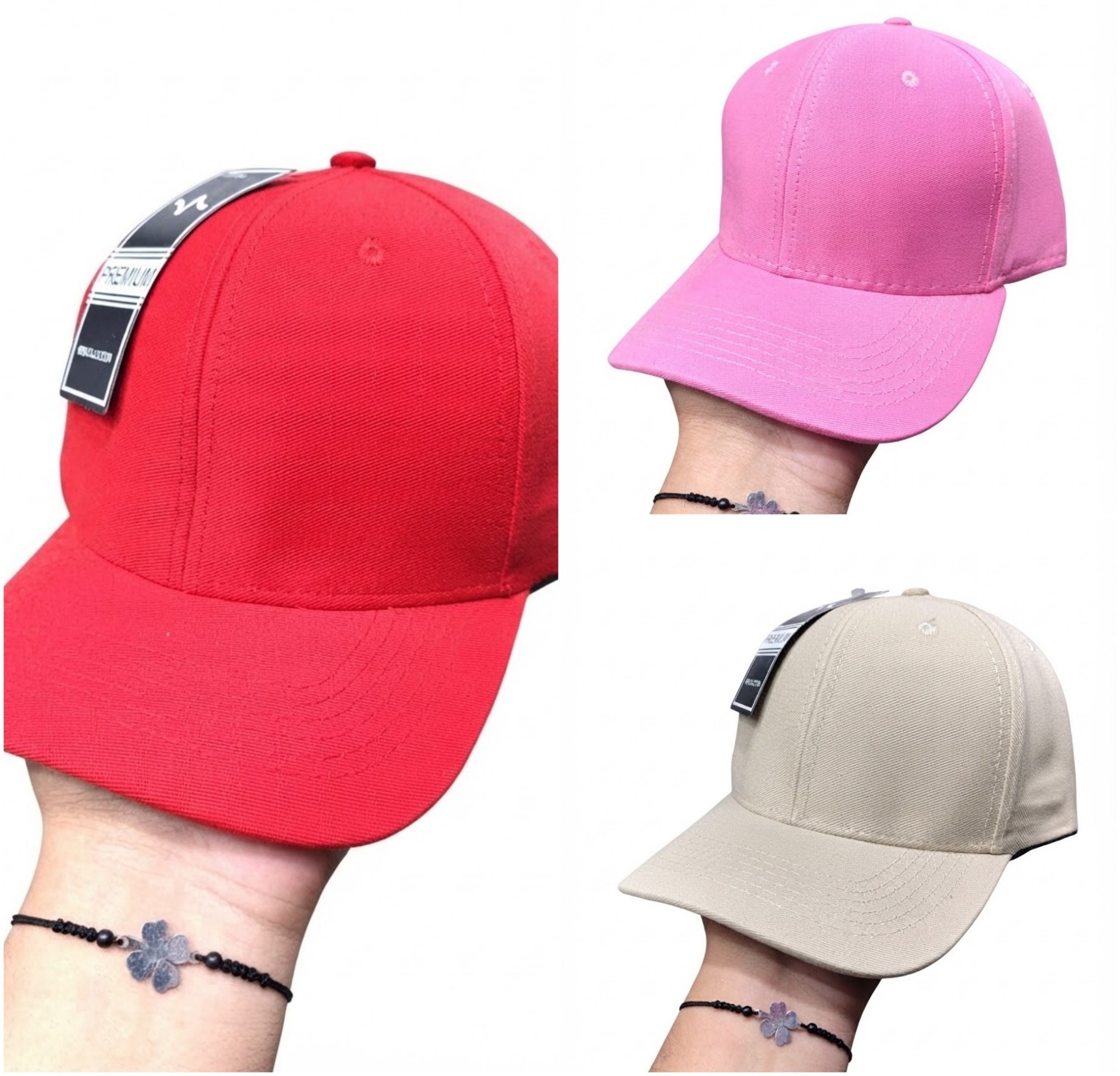Gorras Lisas de Gabardina Excelente Calidad - Imagen 2