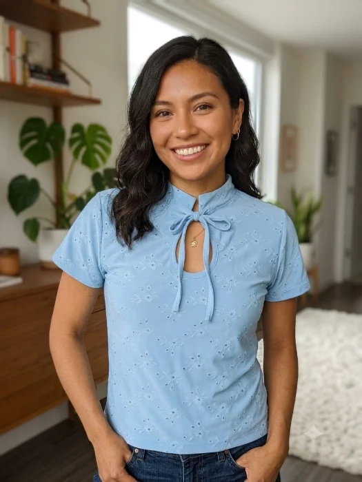 Remera Gato Broderi