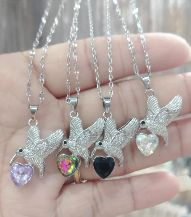 Cadena Cn Dije de Colibrí