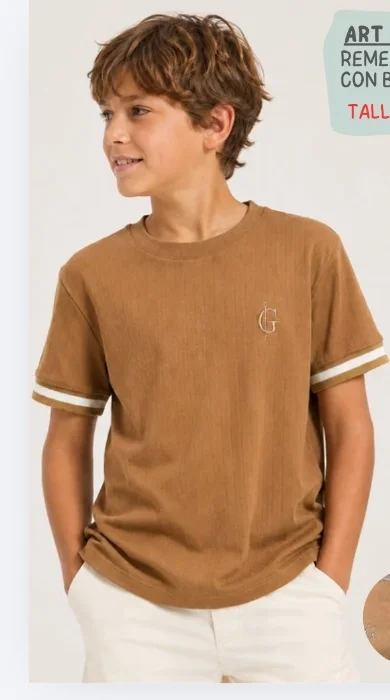 Remera Algodón Acanalada