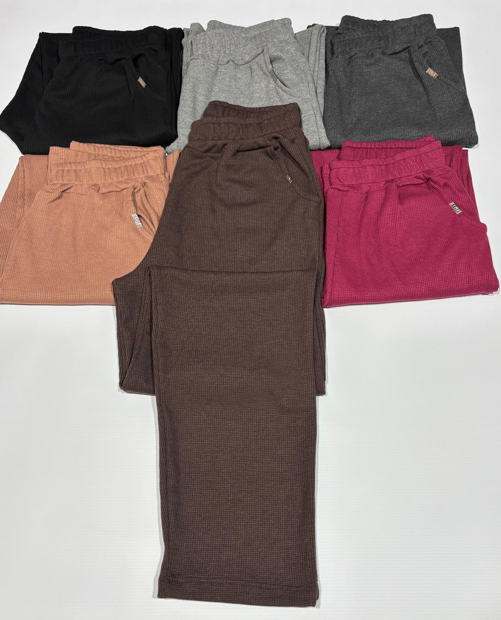 Pantalon  Recto de Wafle - Imagen 3