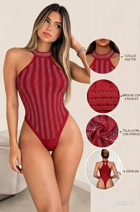 Body Strass Importado