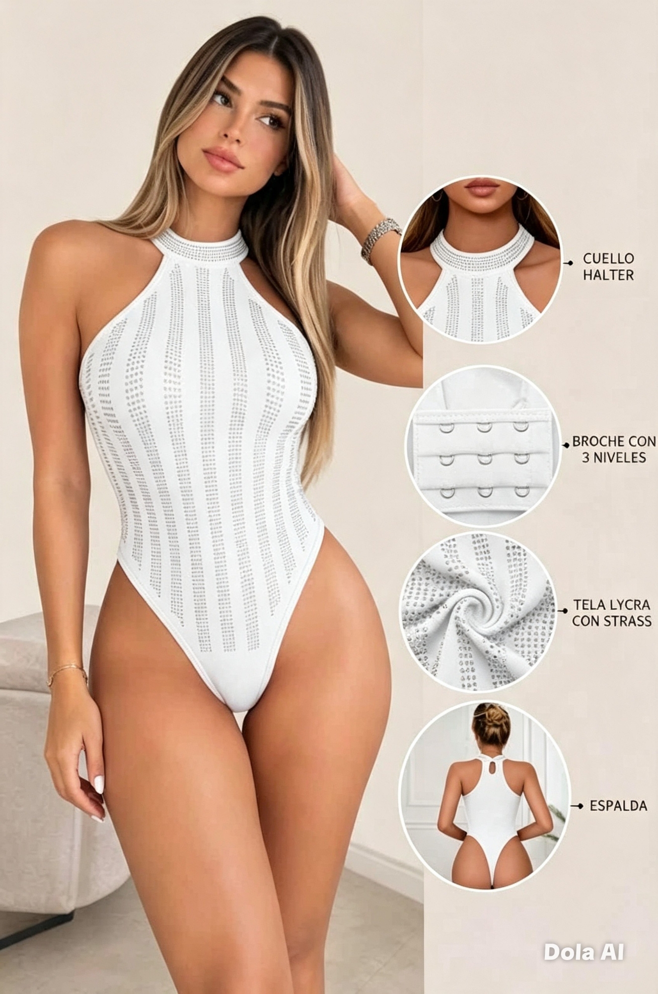 Body Strass Importado - Imagen 3