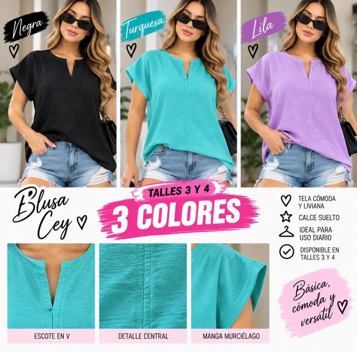 Blusa Cey