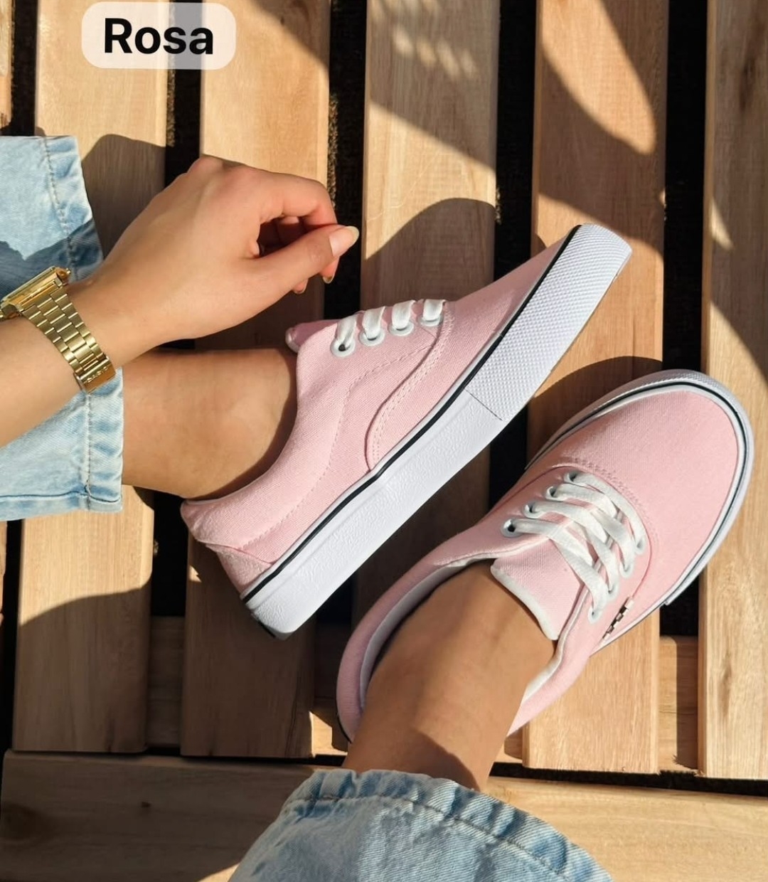 Zapatillas Lona Dama - Imagen 3