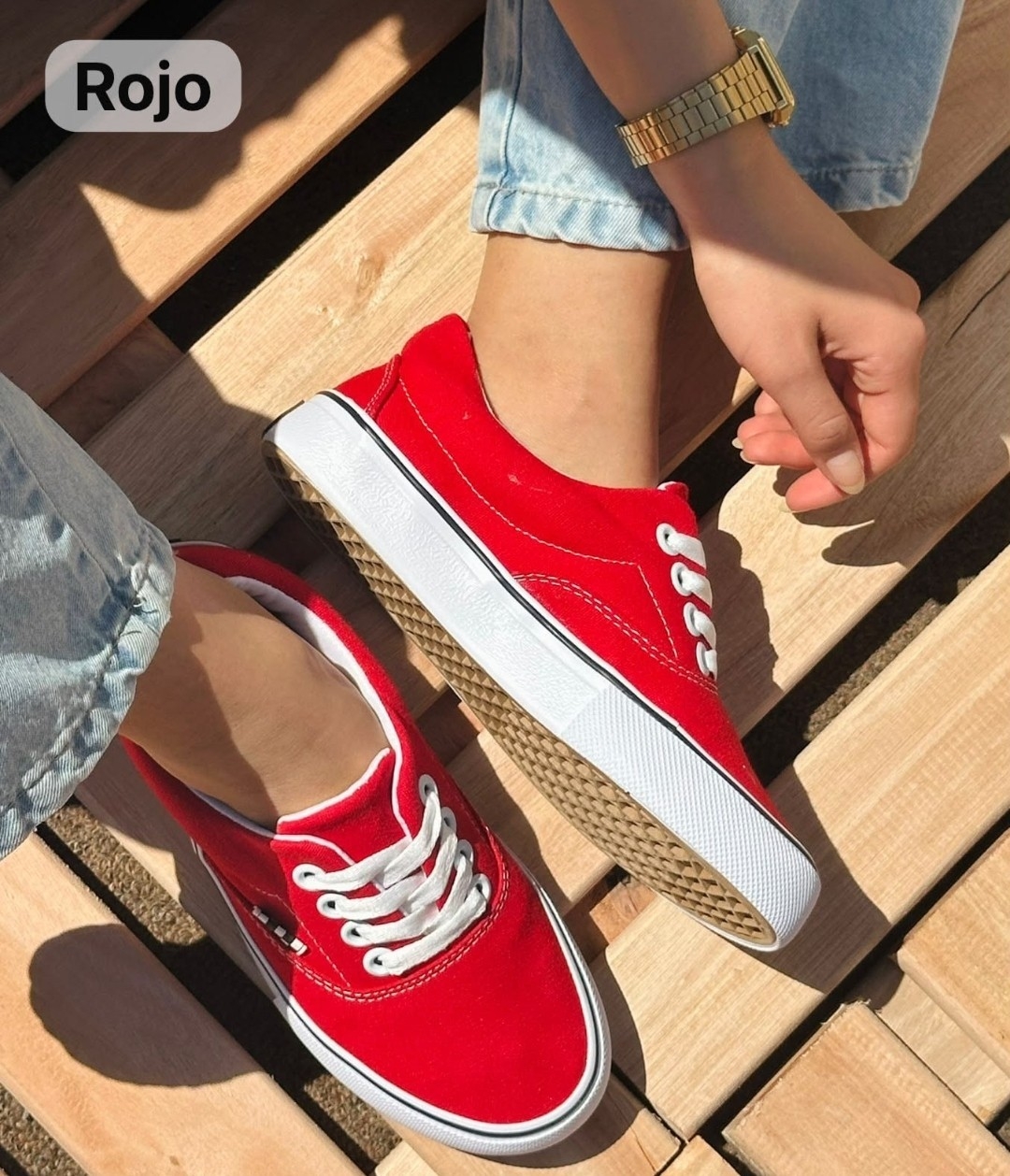 Zapatillas Lona Dama - Imagen 4