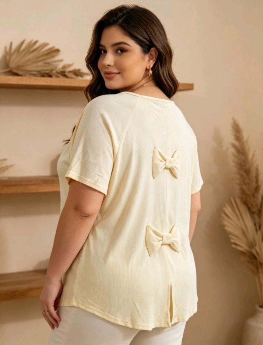Remera Moño Modal Soft - Imagen 3