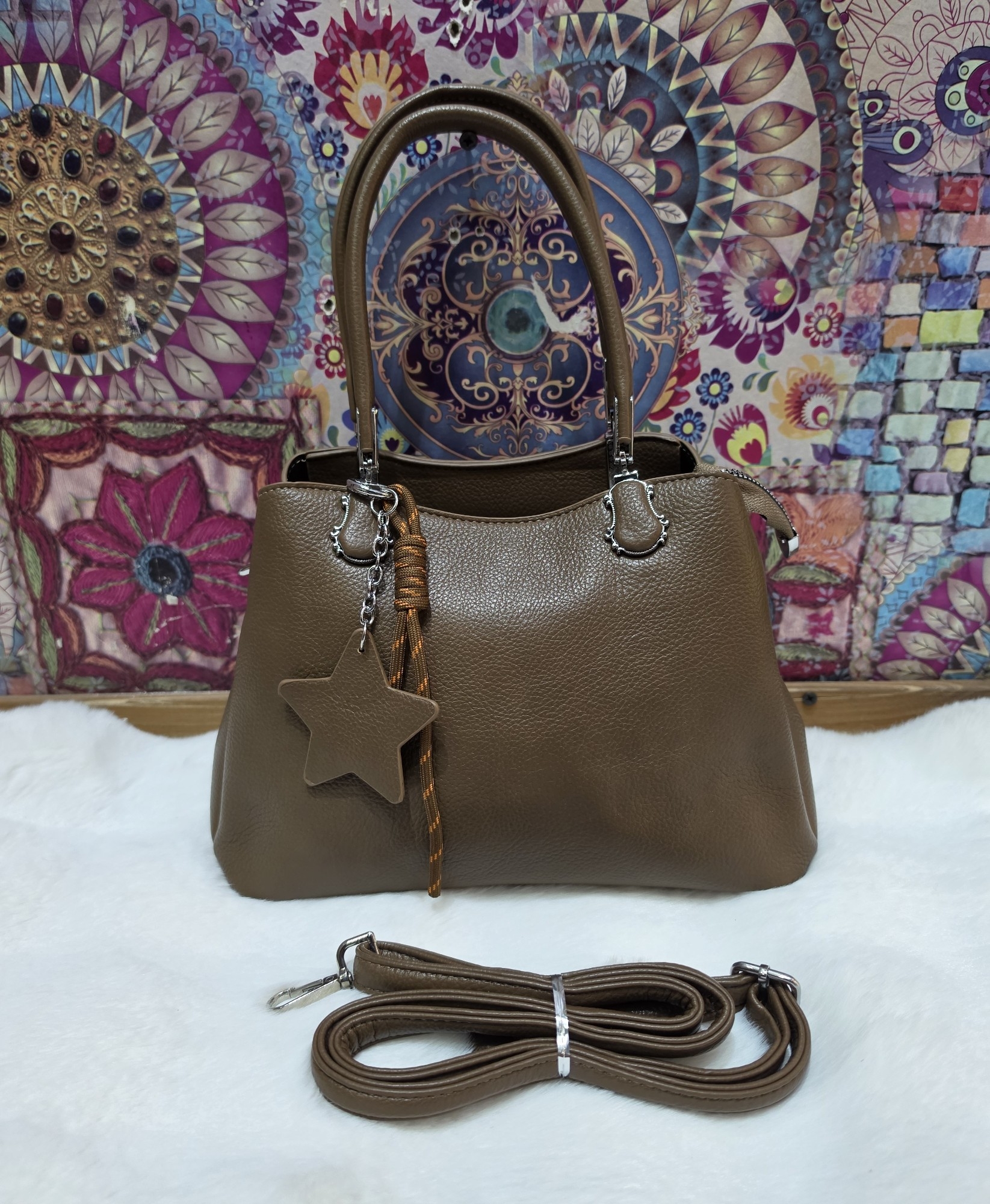 Nuevo Ingreso Cartera Morral de Excelente Calidad en Cuero Pu - Imagen 1