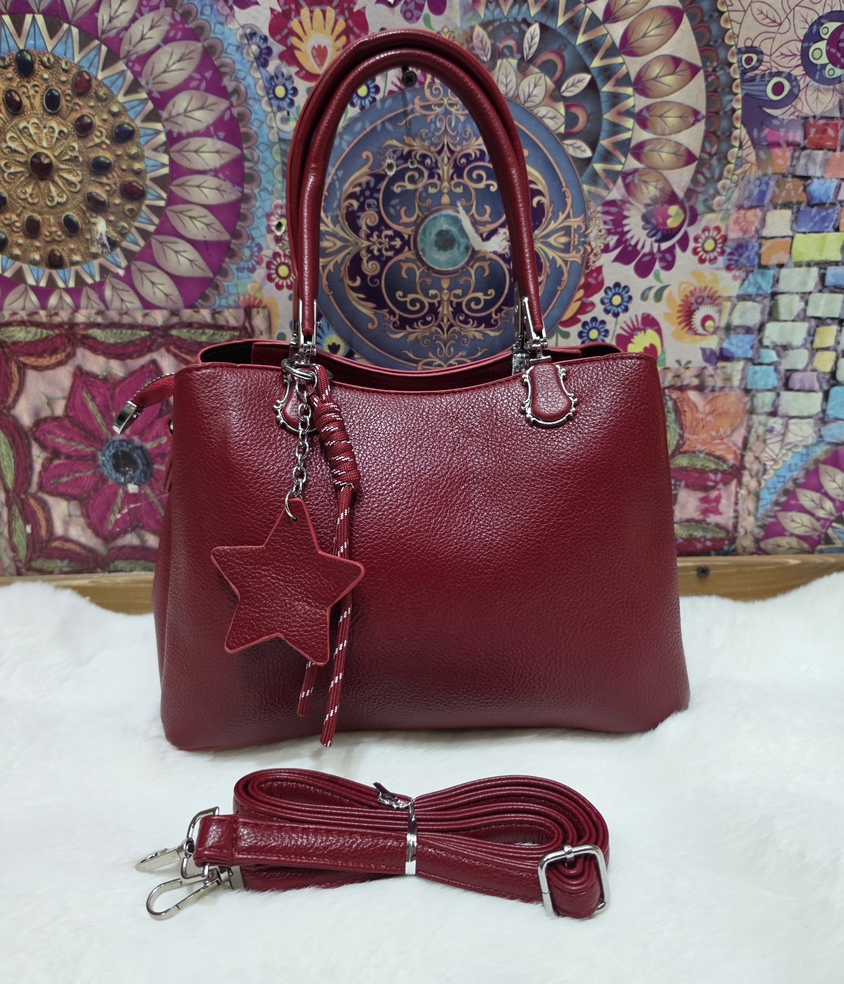 Nuevo Ingreso Cartera Morral de Excelente Calidad en Cuero Pu - Imagen 6