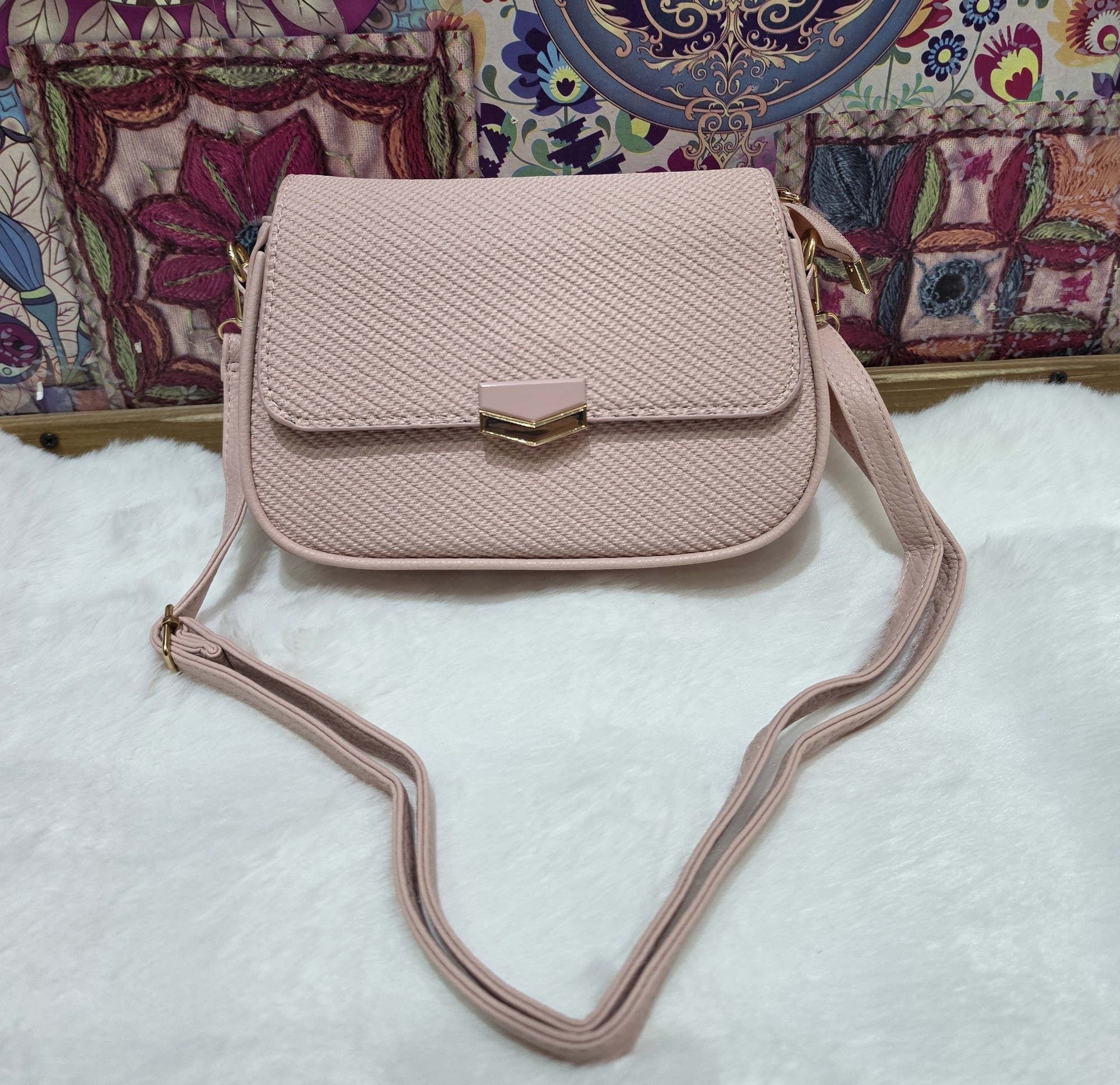Nuevo Ingreso Morral de Cuero Pu con Tira Larga Desmontable- Regulable - Imagen 5